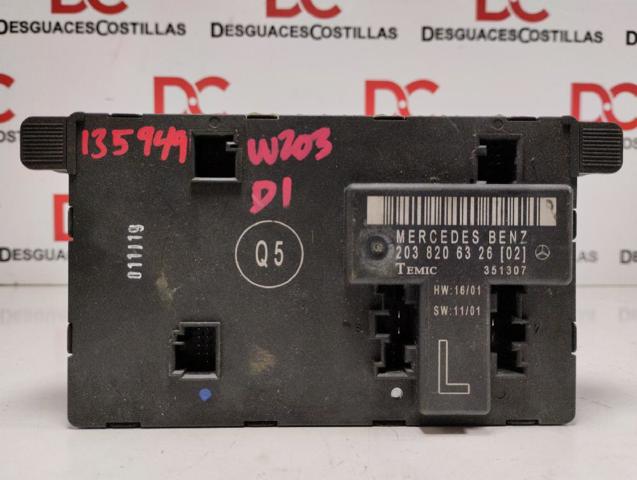 MERCEDES 2038206326 Unidad de confort de la puerta delantera comprar Barcelona