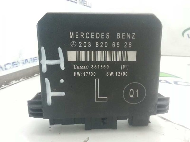 Modulo electronico para mercedes-benz clase c c 220 cdi (203.006) d-611962 2038206526