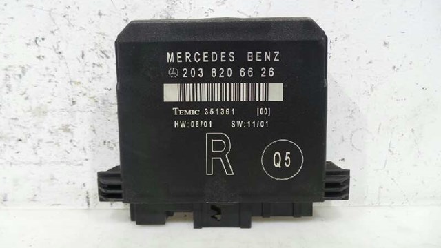 Modulo confort para mercedes-benz clase c c 200 kompressor (203.045) 111955 2038206626