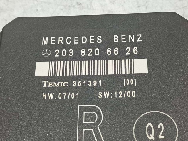 2038206626 MERCEDES Módulo de confort de la puerta trasera  en stock Gandía