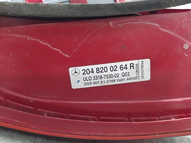 Piloto posterior derecho Mercedes C W204