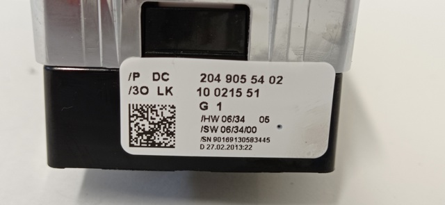 MERCEDES 2049055402 Interruptor de elevalunas delantera izquierda  en stock Terrassa
