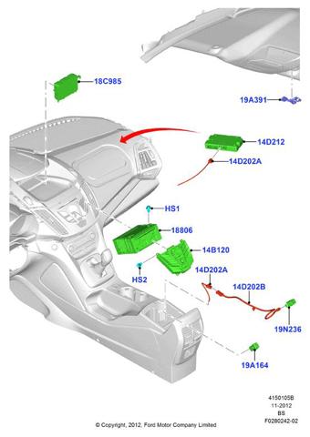 Radio AM/FM 2051443 Ford