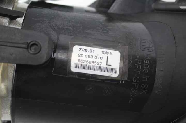 20863016 OPEL Luz antiniebla izquierdo  en stock Gandía
