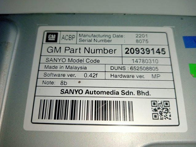 20939145 Opel