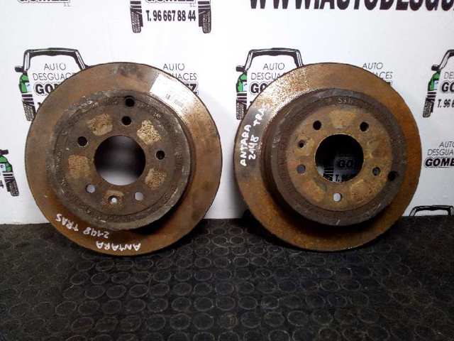 Freno de disco trasero 20968395 OPEL