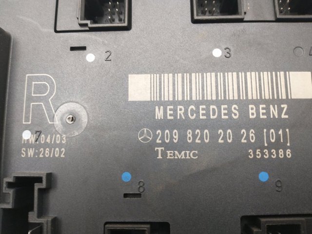 2098202026 MERCEDES Unidad de confort de la puerta delantera  comprar en Oviedo