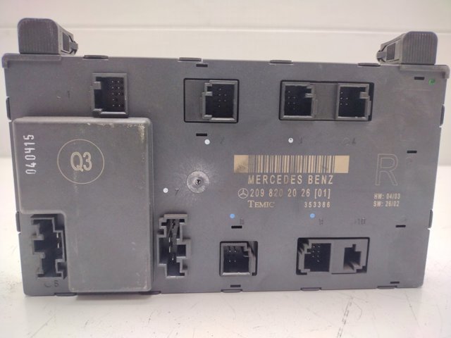 MERCEDES 2098202026 Unidad de confort de la puerta delantera comprar Barcelona