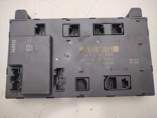 2098202026 MERCEDES Unidad de confort de la puerta delantera comprar Bilbao