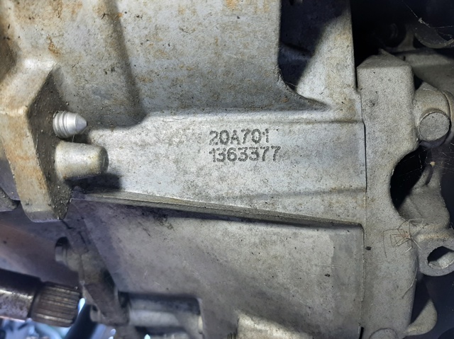 PEUGEOT 20A701 Caja de cambios  en stock Valencia