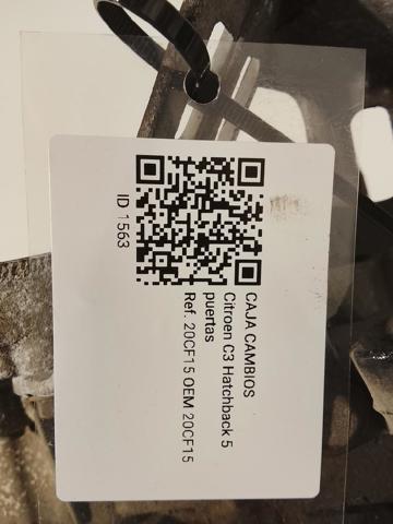 20CF15 Caja de cambios comprar Almería