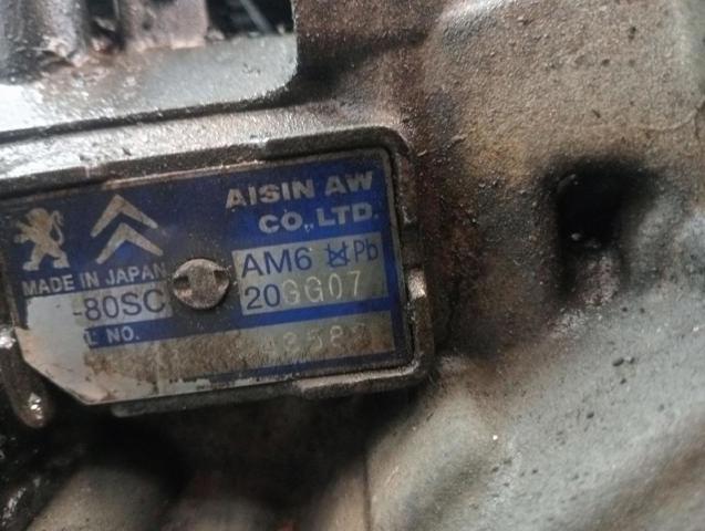 Transmisión automática completa Citroen C5 3 RW