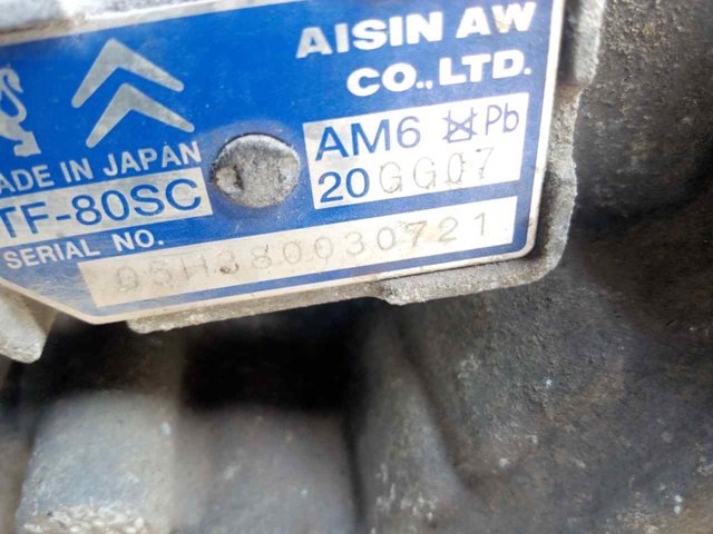 Transmisión automática completa Citroen C5 3 RW