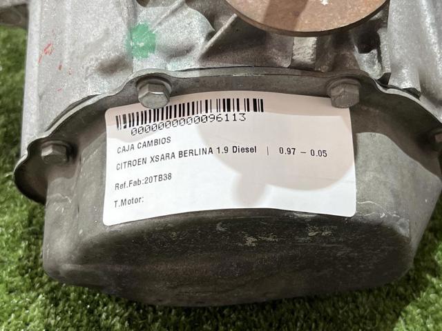 20TB38 PEUGEOT Caja de cambios manual completa  comprar en Oviedo