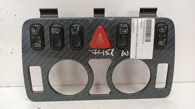 MERCEDES 2108200151 Botón de encendido de calefacción del asiento  en stock Salamanca
