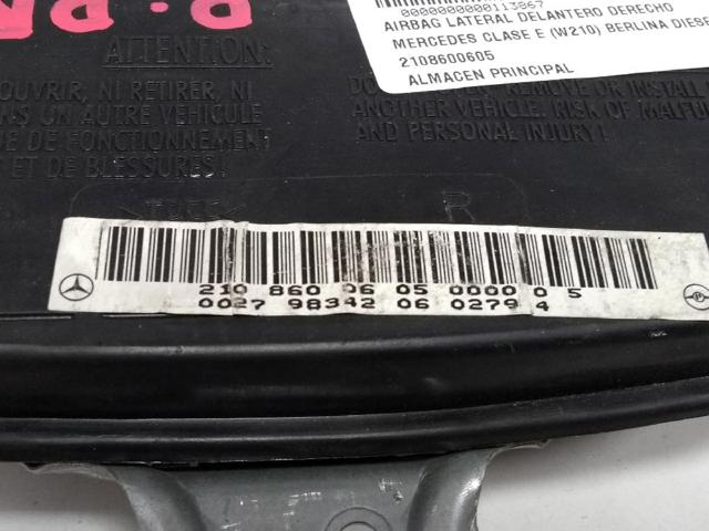 2108600605 MERCEDES Airbag de puerta delantera derecha comprar Madrid