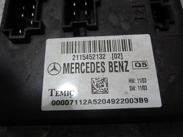 MERCEDES 2115452132 Módulo de adquisición de señales SAM  comprar en Albacete