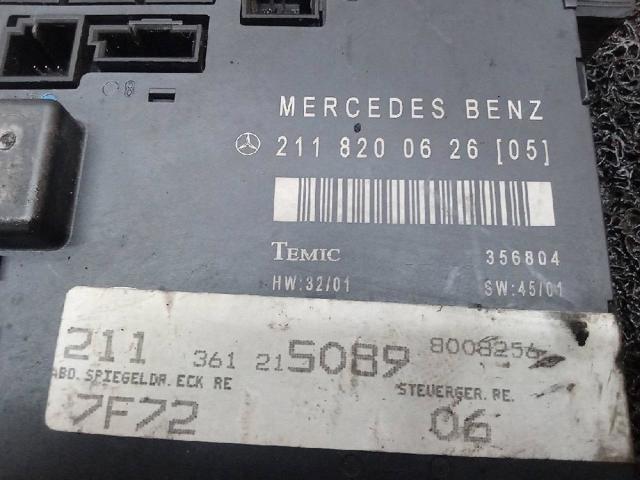 MERCEDES 2118200626 Módulo de confort comprar Barcelona