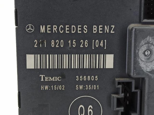 MERCEDES 2118201526 Módulo de confort de la puerta trasera  comprar en Murcia
