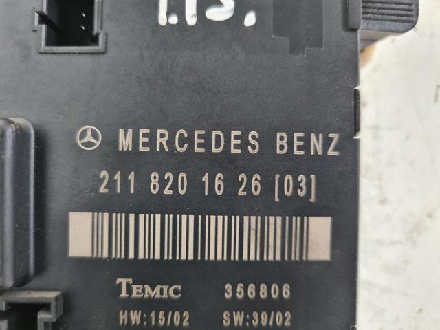 2118201626 MERCEDES Módulo de confort de la puerta trasera comprar Bilbao