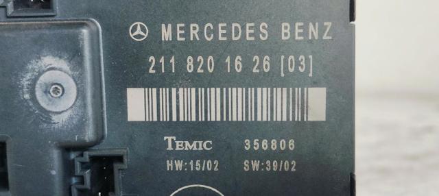 2118201626 Módulo de confort de la puerta trasera  comprar en Zaragoza