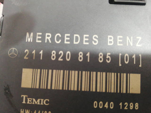 2118208185 MERCEDES Módulo de confort comprar Alcalá