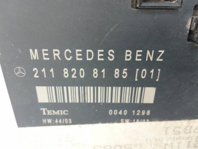 MERCEDES 2118208185 Módulo de confort  en stock Valencia