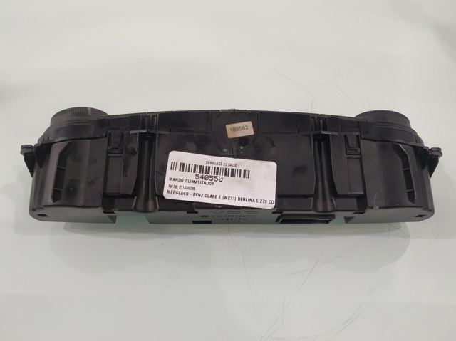 2118300385 MERCEDES Módulo de modos de calefacción/aire acondicionado  comprar en Oviedo
