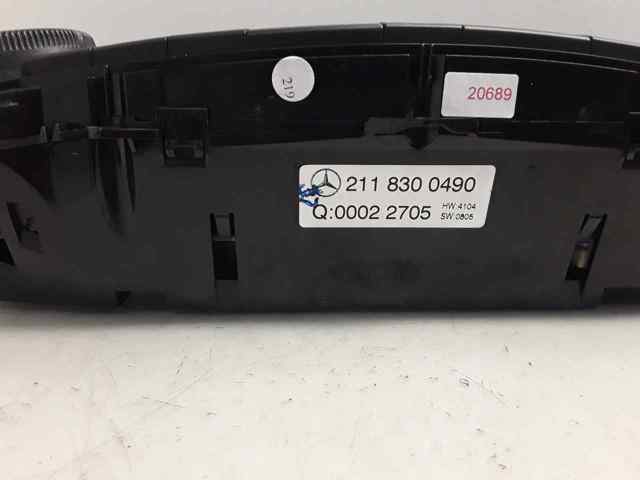 MERCEDES 2118300490 Módulo de modos de calefacción/aire acondicionado  comprar en Murcia
