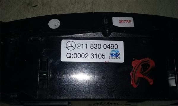 2118300490 MERCEDES Módulo de modos de calefacción/aire acondicionado  comprar en Oviedo