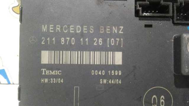 MERCEDES 2118701126 Módulo de confort  comprar en Ponferrada