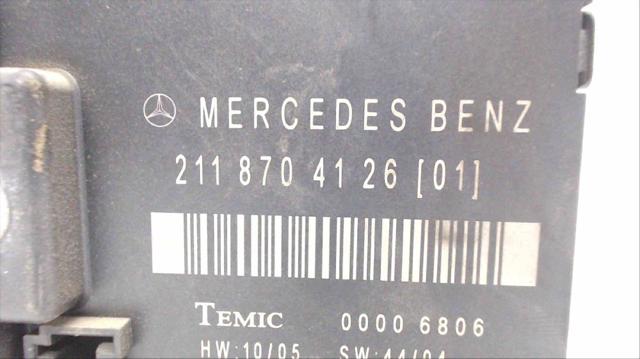 2118704126 MERCEDES Módulo de confort de la puerta trasera  en stock Huelva