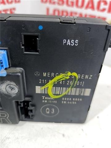 MERCEDES 2118704126 Módulo de confort de la puerta trasera  disponible Valladolid