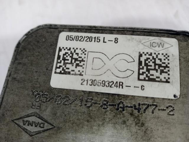 213059324R Radiador de aceite debajo del filtro  disponible Utrera