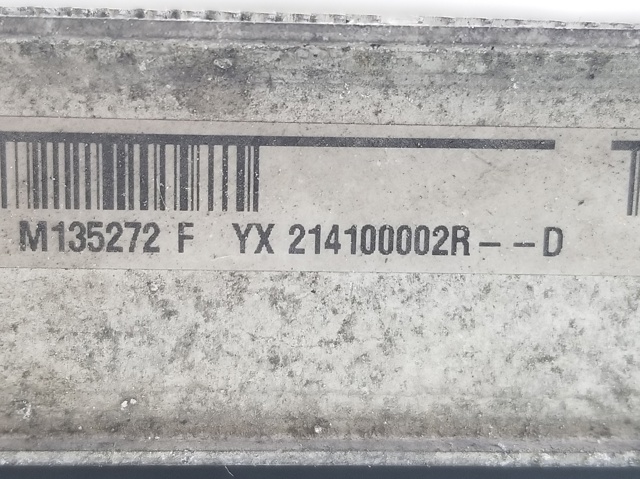 214100002R Radiador  en stock Castellón