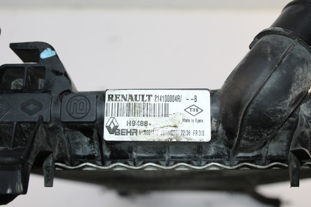 214100004R RENAULT Radiador  en stock Gandía