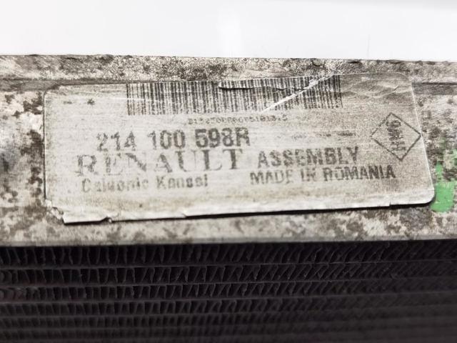 214100598R RENAULT Radiador  en stock Gandía
