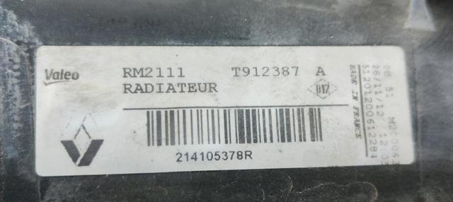 RENAULT 214105378R Radiador de refrigeración del motor  disponible España