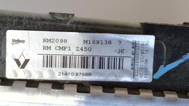RENAULT 214109798R Radiador de refrigeración del motor  disponible Valladolid