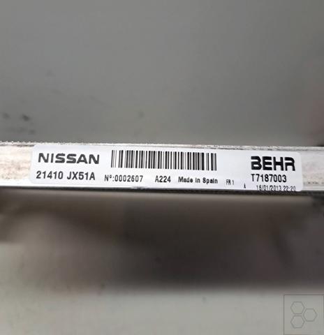 21410JX51A NISSAN Radiador de refrigeración del motor  comprar en Jaén