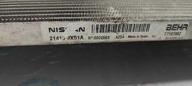 NISSAN 21410JX51A Radiador de refrigeración del motor  disponible Valladolid