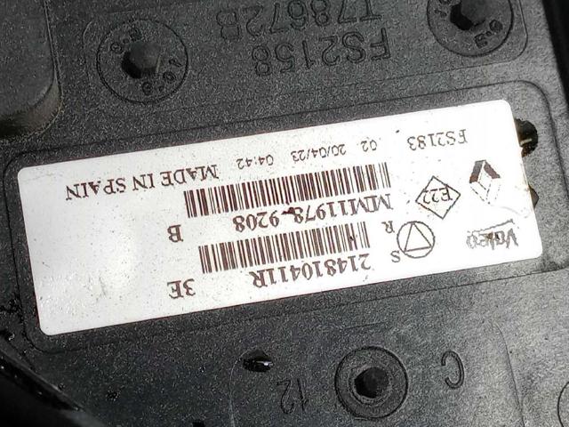 214810411R Difusor del radiador de refrigeración con motor y hélice  disponible Málaga