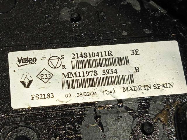 214810411R RENAULT Ventilador de radiador comprar Bilbao