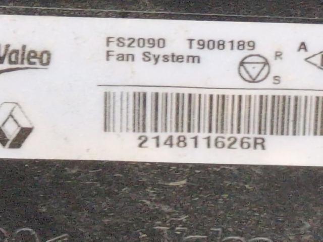 214811626R Ventilador eléctrico de refrigeración completo (motor y hélice)  disponible Burgos