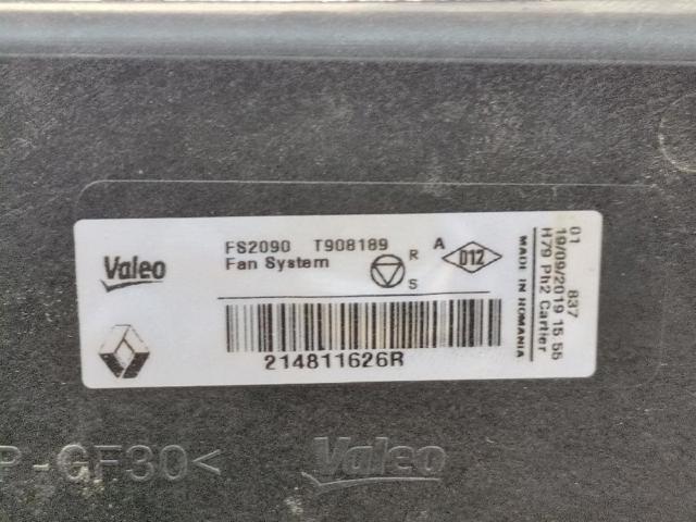 214811626R RENAULT Ventilador eléctrico de refrigeración completo (motor y hélice)  comprar en Oviedo