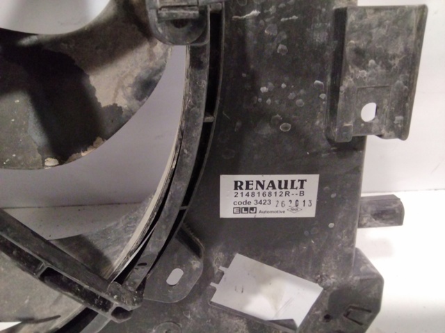 214816812R RENAULT Difusor del radiador de refrigeración con motor y hélice  disponible Alicante