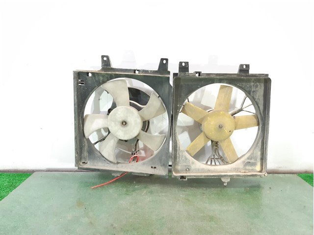 Difusor de radiador, ventilador de refrigeración, condensador del aire acondicionado, completo con motor y rodete 2148171J10 Nissan