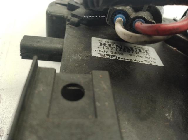 214819521R RENAULT Ventilador del radiador  comprar en Oviedo