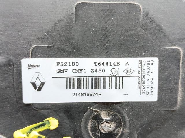 RENAULT 214819674R Ventilador de radiador  en stock Terrassa