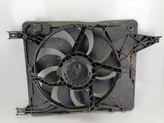 Difusor de radiador, ventilador de refrigeración, condensador del aire acondicionado, completo con motor y rodete 21481JD21B Nissan